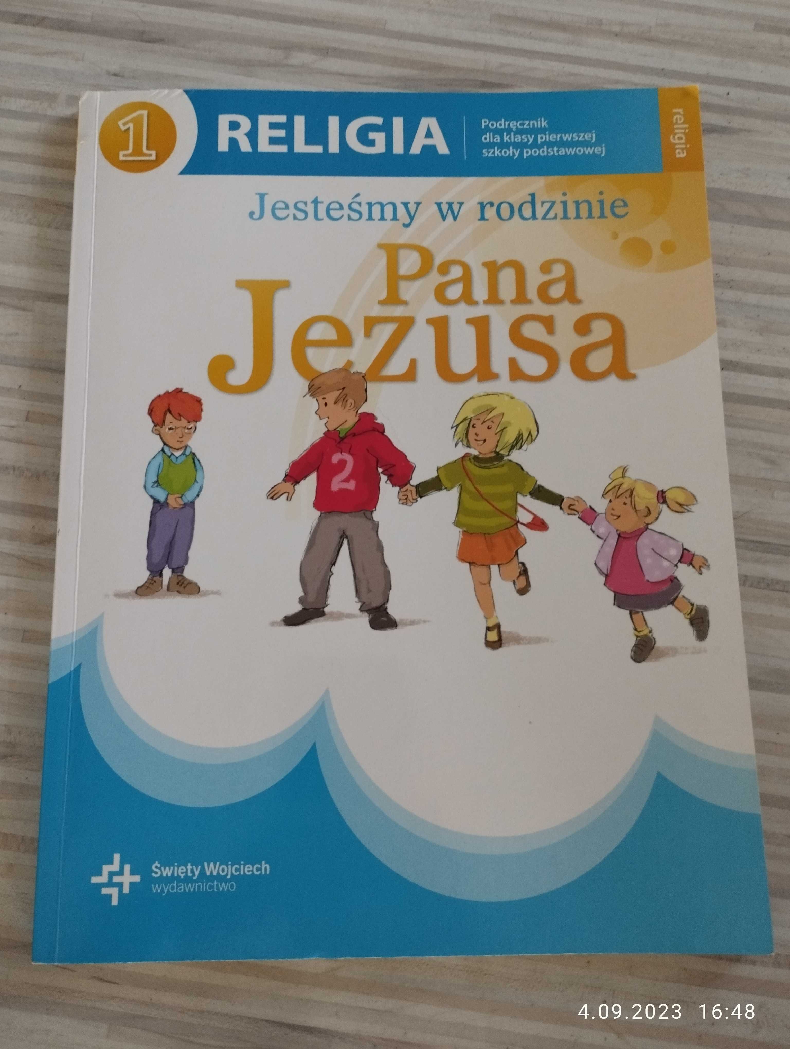 Podręcznik do religii dla klasy 1 - "Jesteśmy w rodzinie Pana Jezusa".