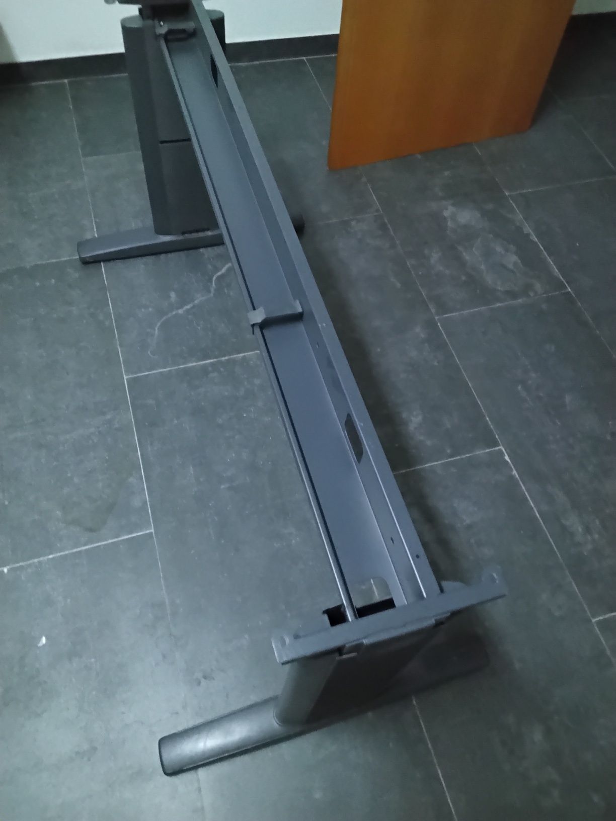 Secretária rectangular madeira