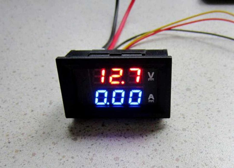 Вольтметр - амперметр DC 0-100V 10A приборный и дисплей 0.28" Feiyang