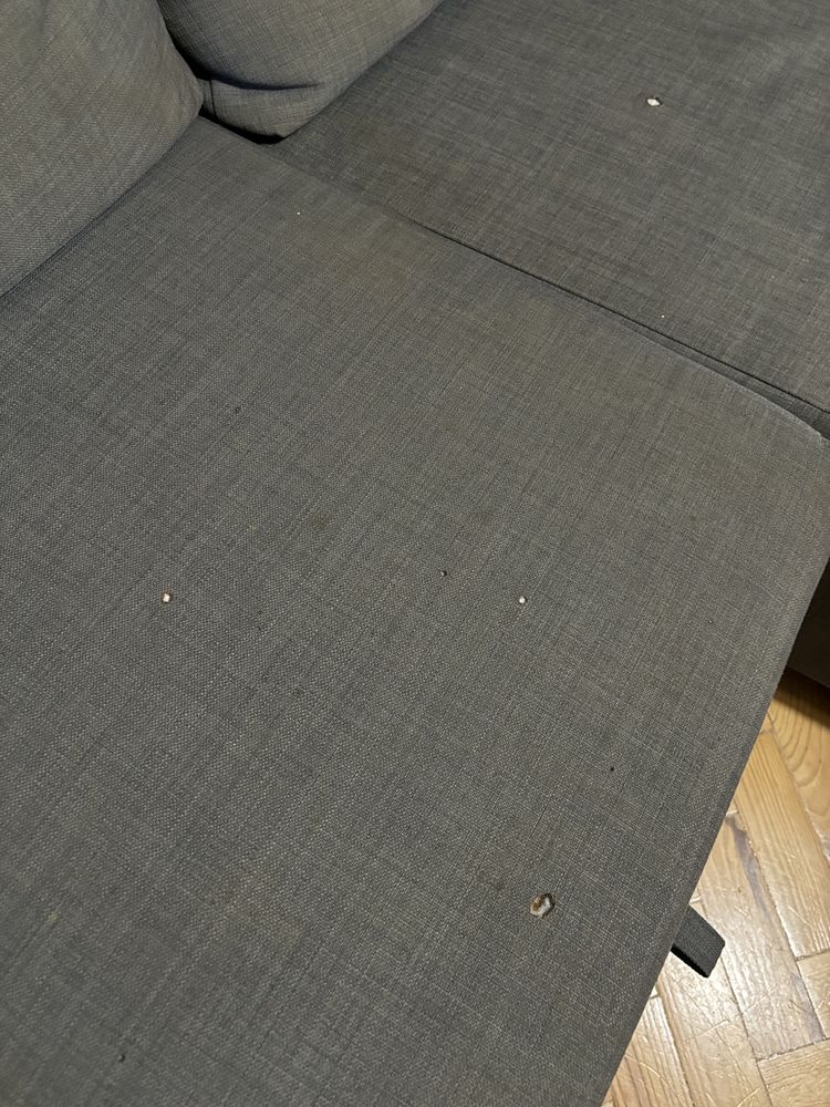 Sofá-cama chaise longue c/arrumação