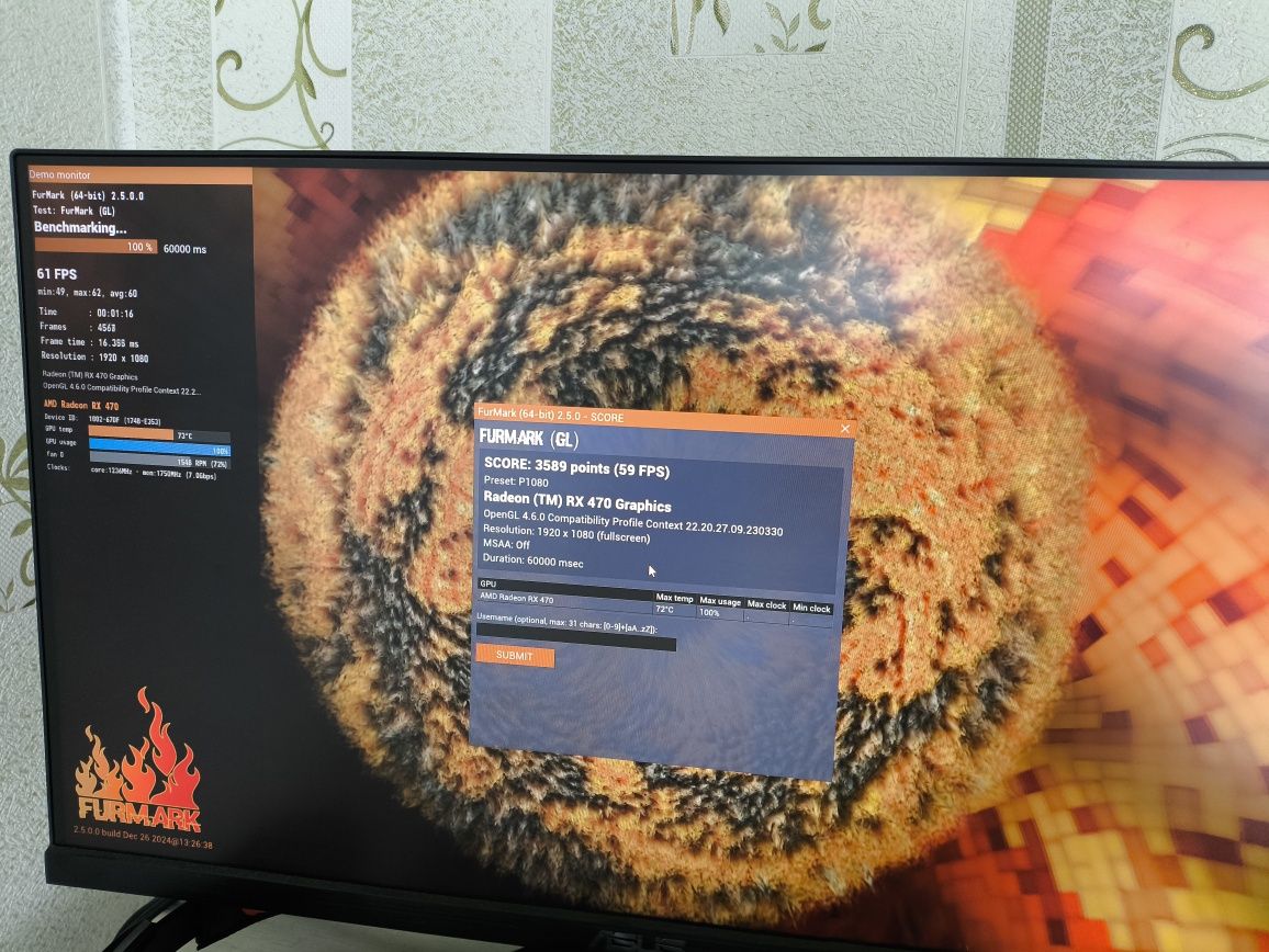 Продам відеокарту rx 470 8 G