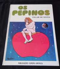 Livro BD Os pepinos Villar de Souza Europa-América 1983