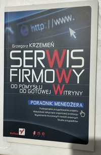 Nowa książka. Serwis firmowy. Od pomysłu do gotowej witryny. Krzemień