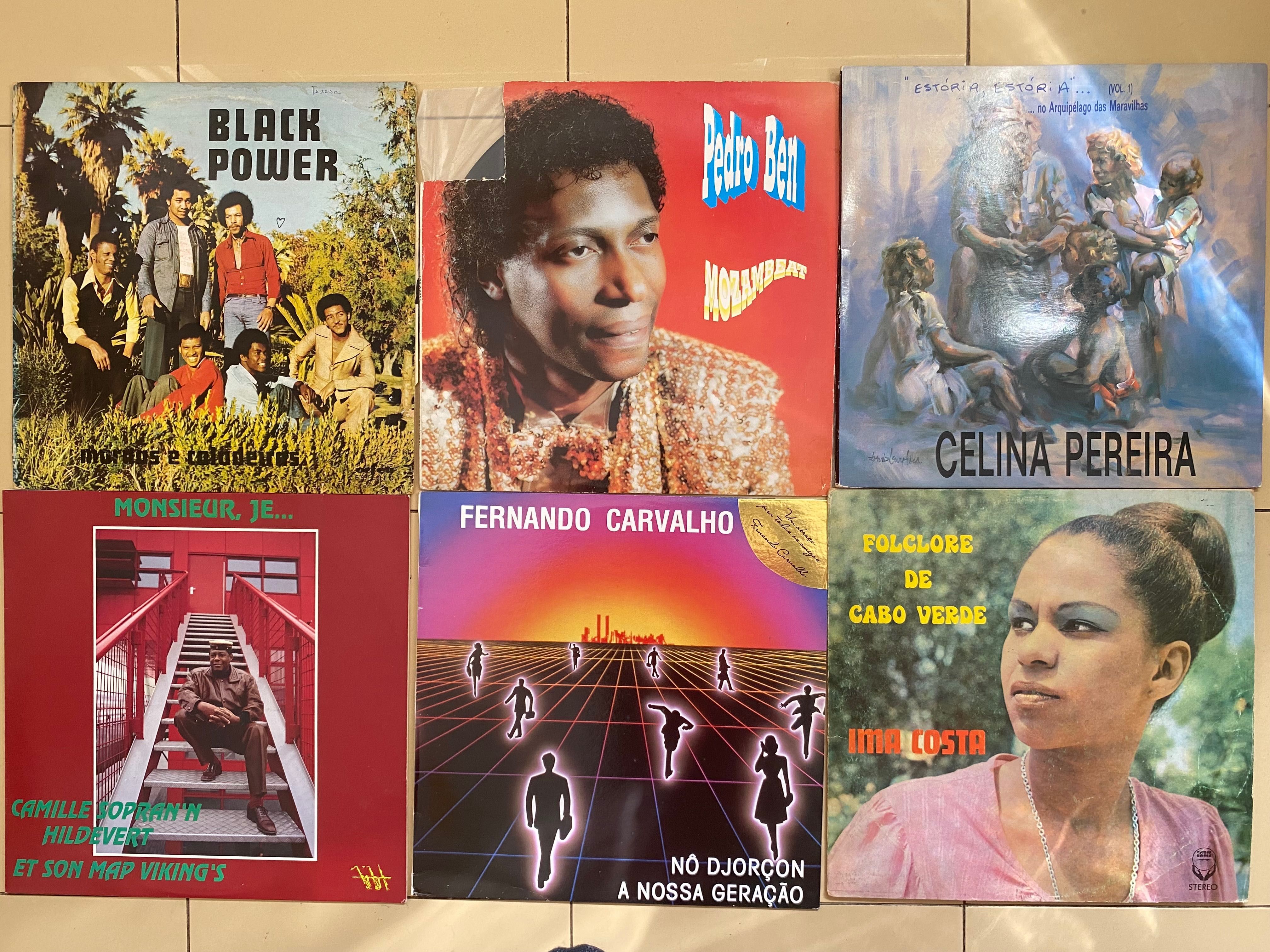 Discos de vinil música africana