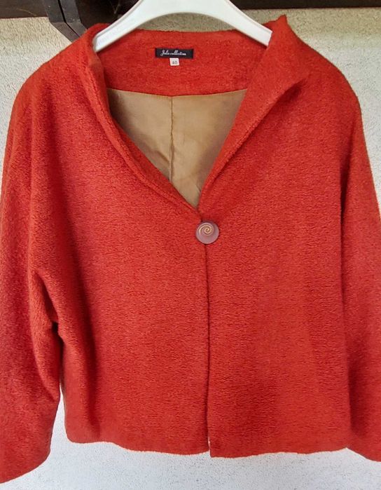 Lekki żakiet damski 100% wełna