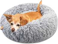 Stylowa mata sofa materac WŁOCHATA poduszka dla psa, kota szara 50 cm