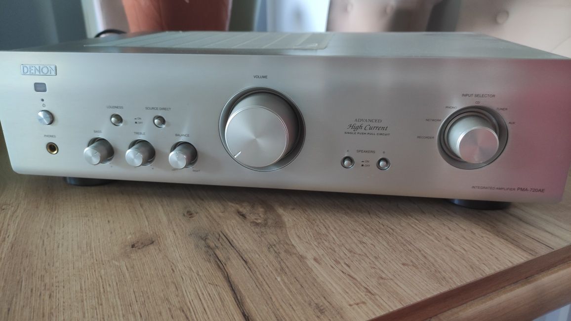 Wzmacniacz odtwarzacz CD Denon PMA-720AE DCD-720AE