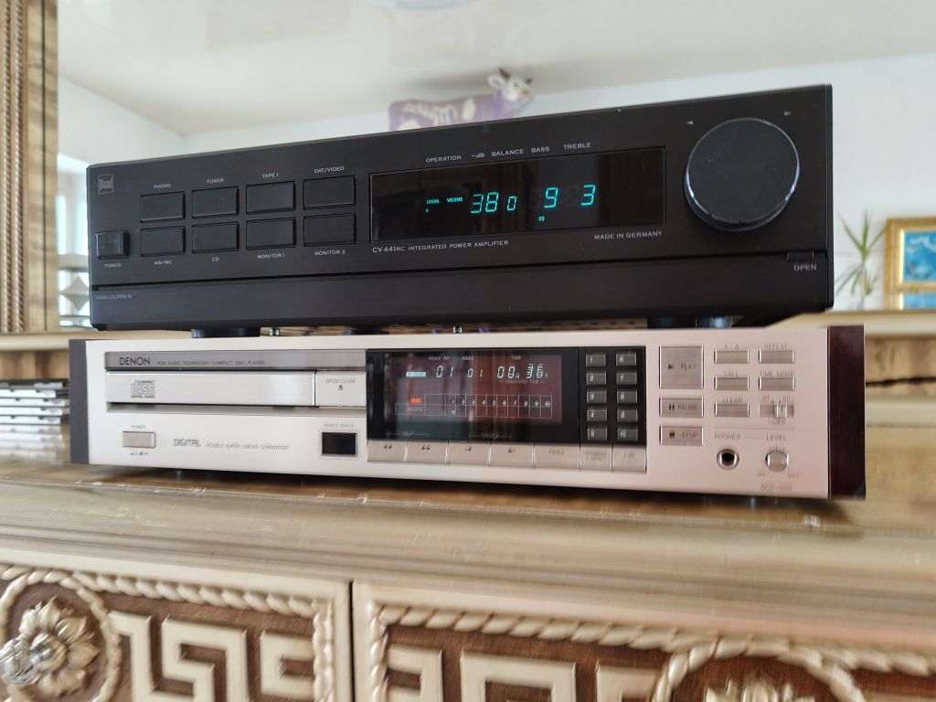 Złoty odtwarzacz CD Denon DCD-1500 stan bardzo dobry