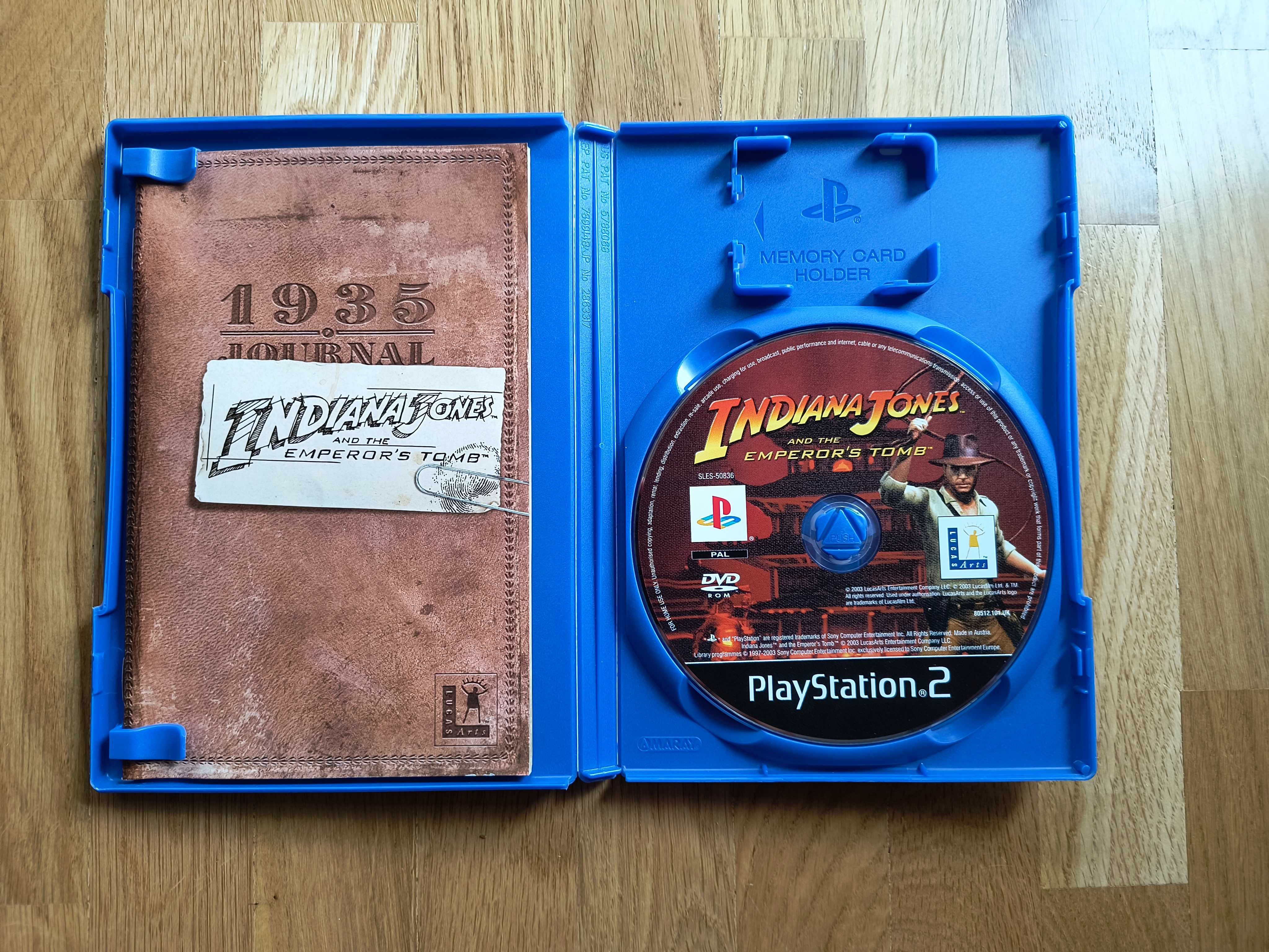 PS2 gra Indiana Jones and the Emperors Tomb