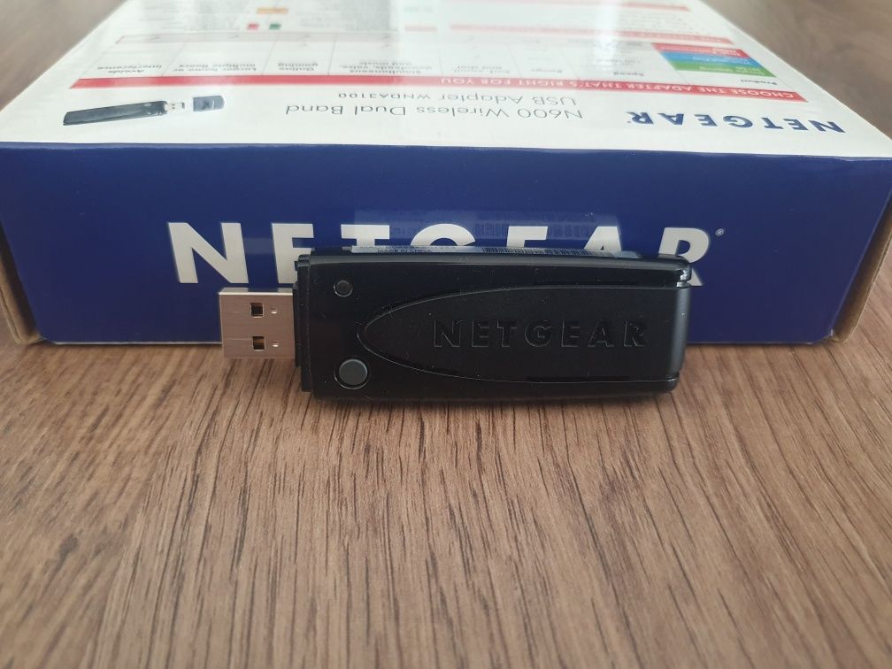 Adapter WiFi- USB - Netgear N600 - Dual Band (2.4 i 5GHz)