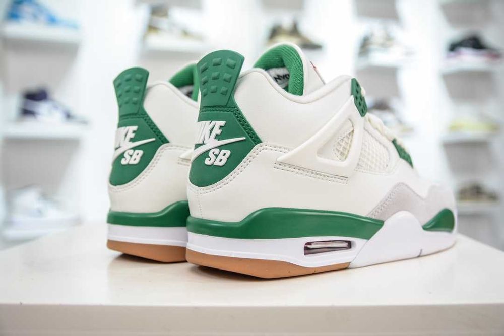 Buty meskie Mokasyny Jordan_4_Retro_SB_Pine_Green R.39
