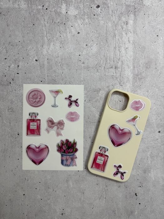 3 D Стікери, обємні наліпки на телефон