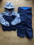 Quechua, komplet zimowy, narciarski r96-104 + nowe spodnie narciarskie
