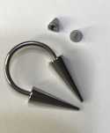 Podkowa piercing 1.2x12 +2 dodatkowych szruba