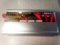 Инвертор DC 12в - AC 220в 1500Вт USB авто преобразователь