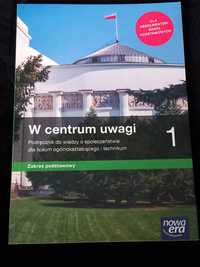 W centrum uwagi 1 podręcznik dla liceów i techników zakres podstawowy