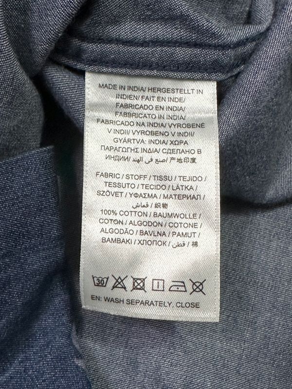 Gant Koszula Męska Regular Fit w Kwiaty Róże Logowana na Piersi r. M