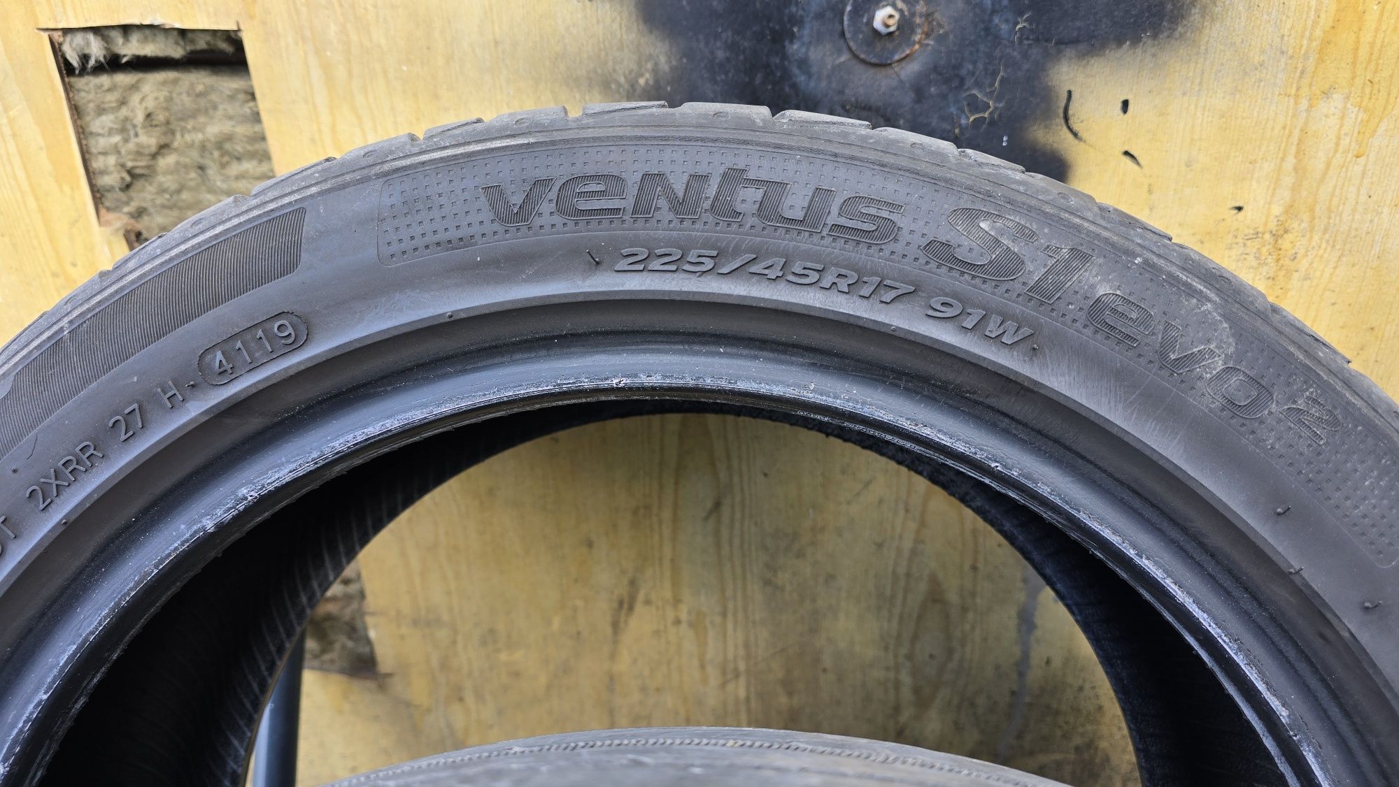 Opony Hankook ventus s1 evo2 225/45/17 DOT 4119