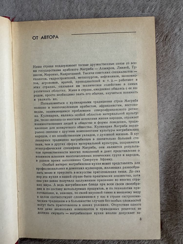 Егошкин В.Е книга «Кухня народов арабского магриба»