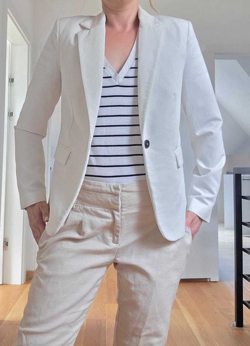 Marynarka biała Mango 36