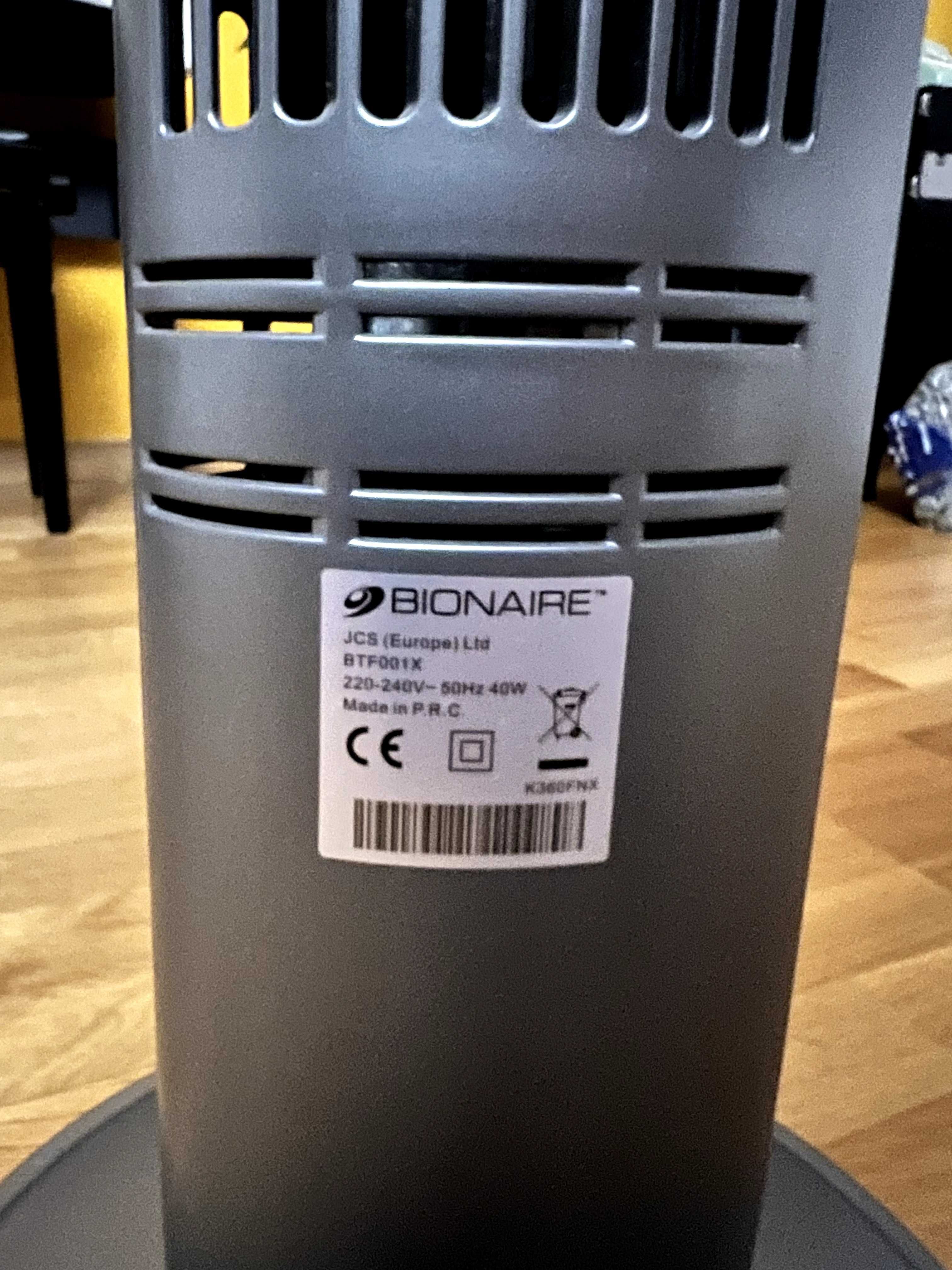 Ventoinha/Ventilador Bionaire silenciosa