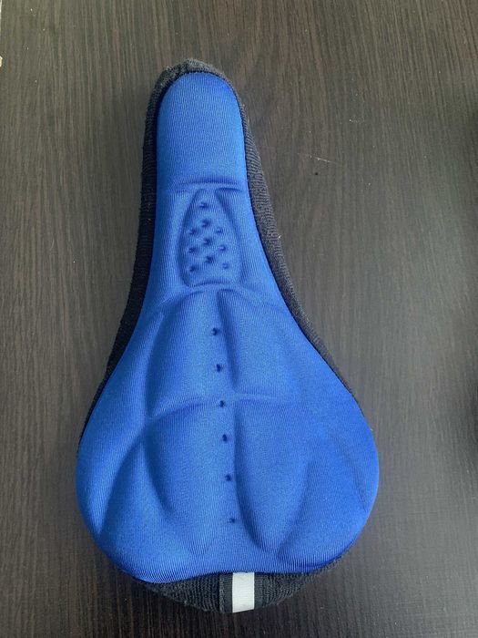 Siodełko rowerowe Romet MTB plus nakładka piankowa.