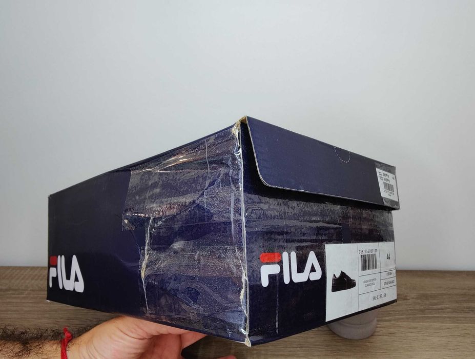 Sapatilhas Fila Clash Homem Preto (44)