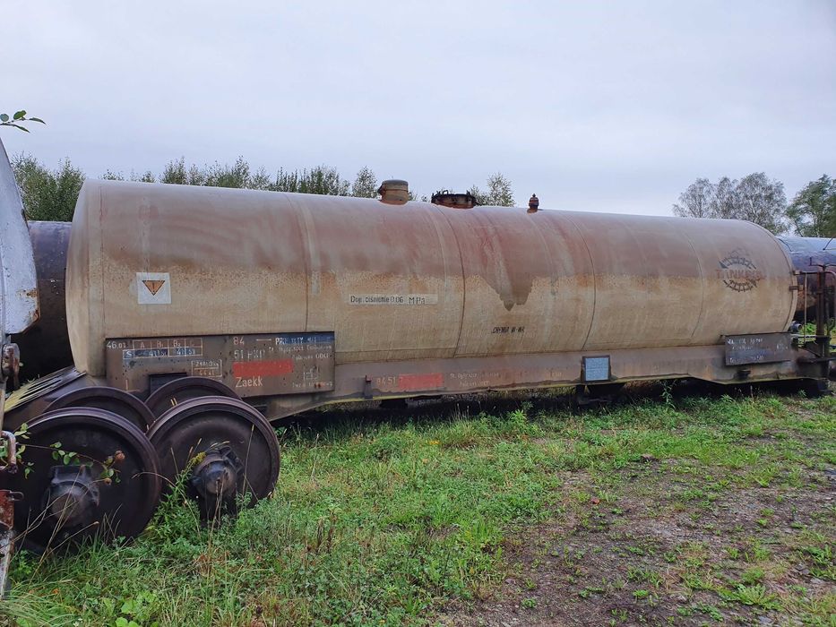 Zbiornik stalowy kolejowy 50m3- 50000- 50 000l- cysterna woda, ścieki