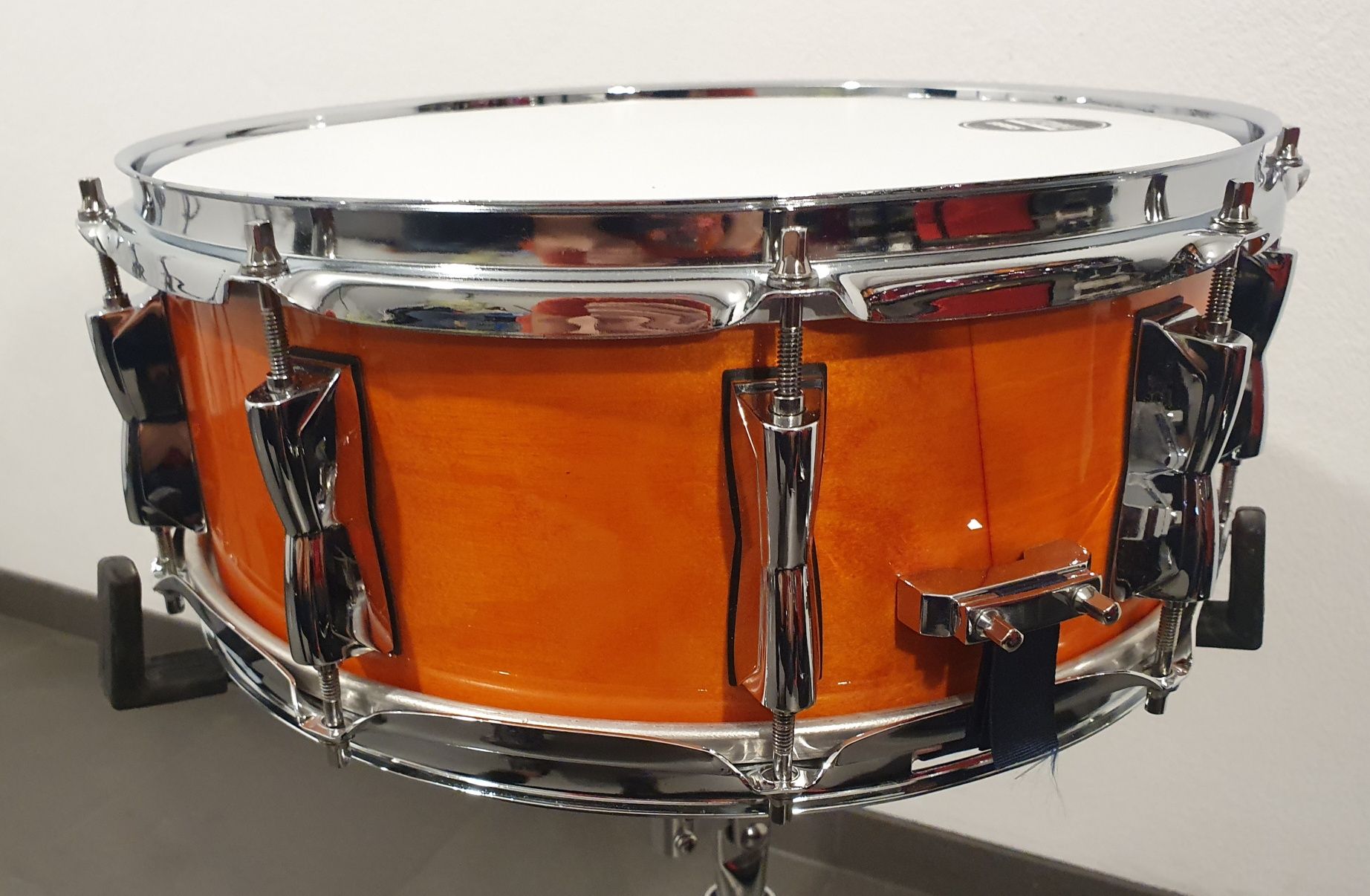 Werbel YAMAHA Stage Custom Birch 14 x 5,5 Honey Amber