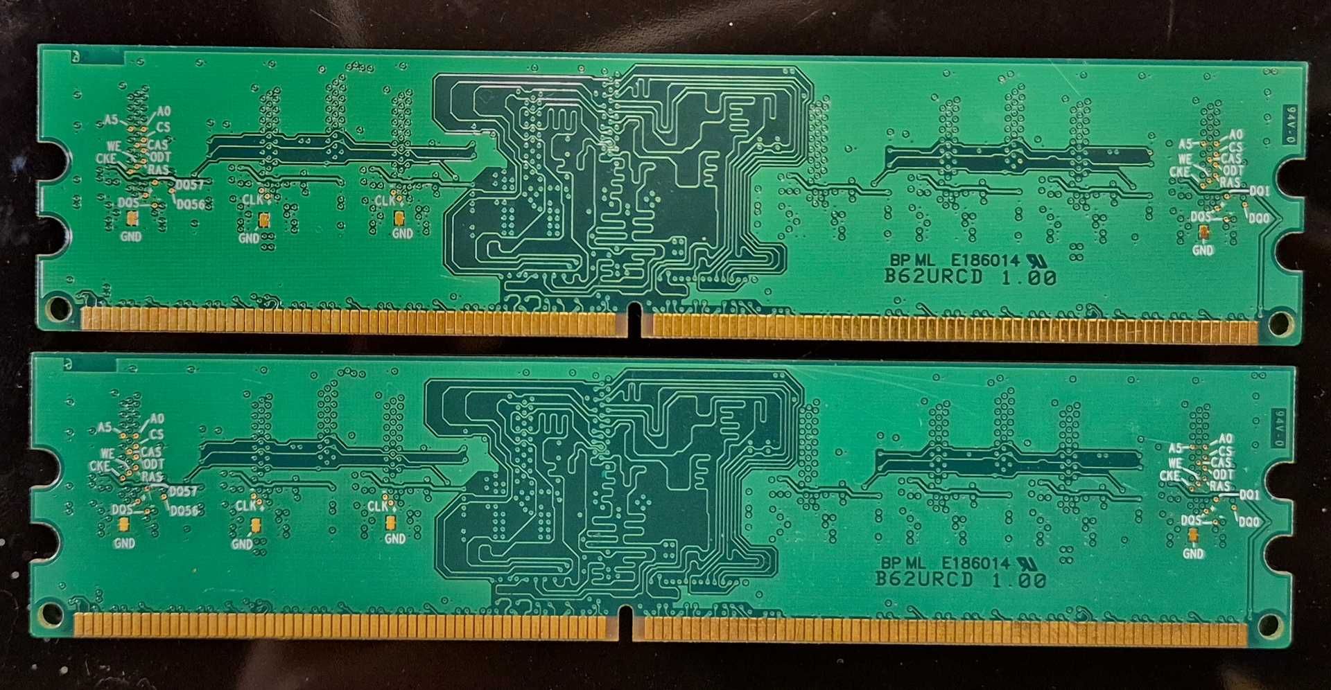 DDR2 Corsair VS512MB667D2 x2