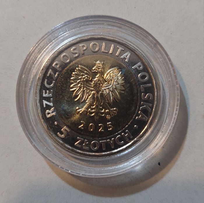 Moneta okolicznościowa 5 zł ratusz w Brzegu 2025