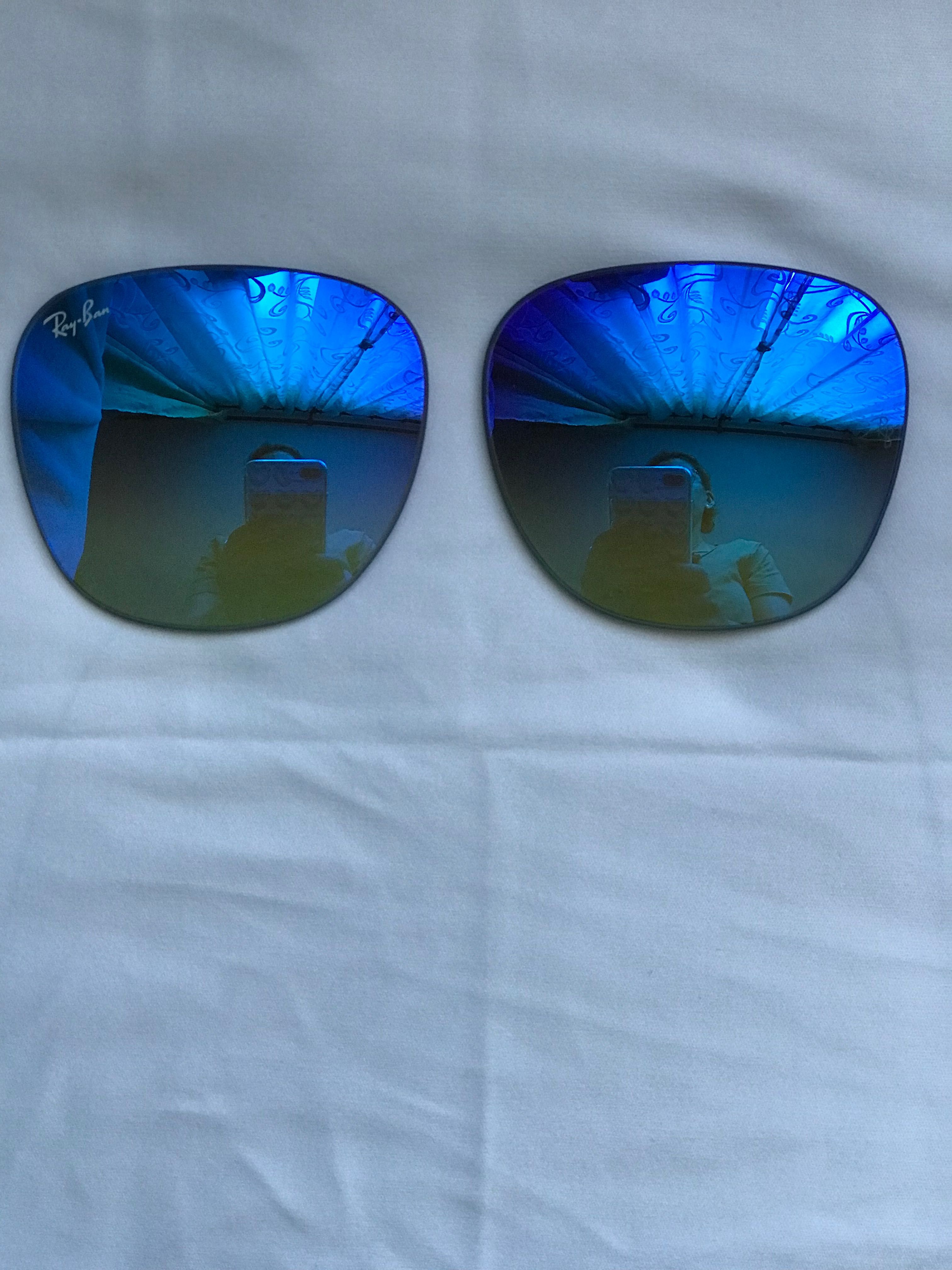 Ray-Ban szkła do okularów przeciwsłonecznych lustrzanka oryginalne