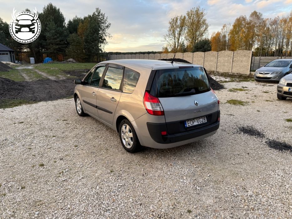 Renault Grand Scenic 1,9 Dci 120 Km Klimatronik Kamera 7 Osobowy