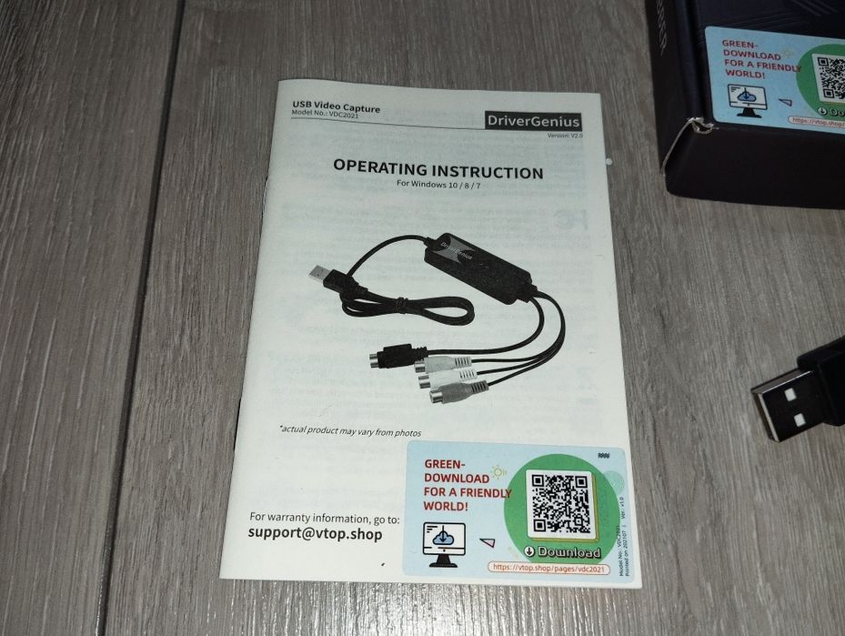 Konwerter VHS na DVD nowy