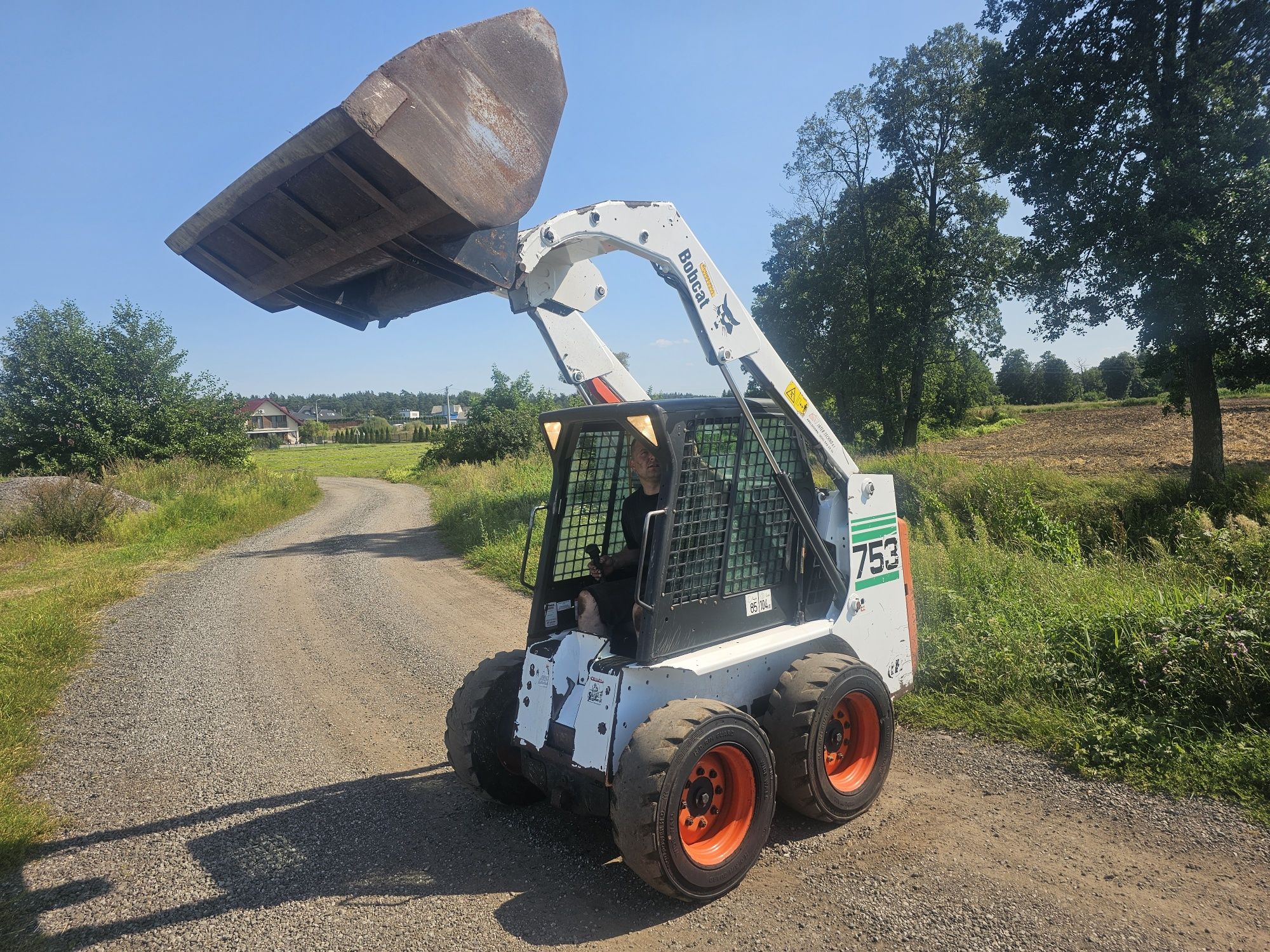 Bobcat 753 minia ładowarka