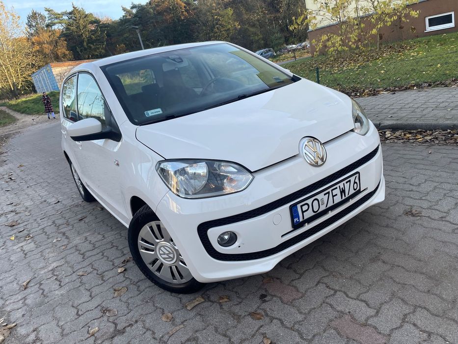 Volkswagen up! 5 drzwi, klimatyzacja, podgrzewane fotele, bardzo dobry stan