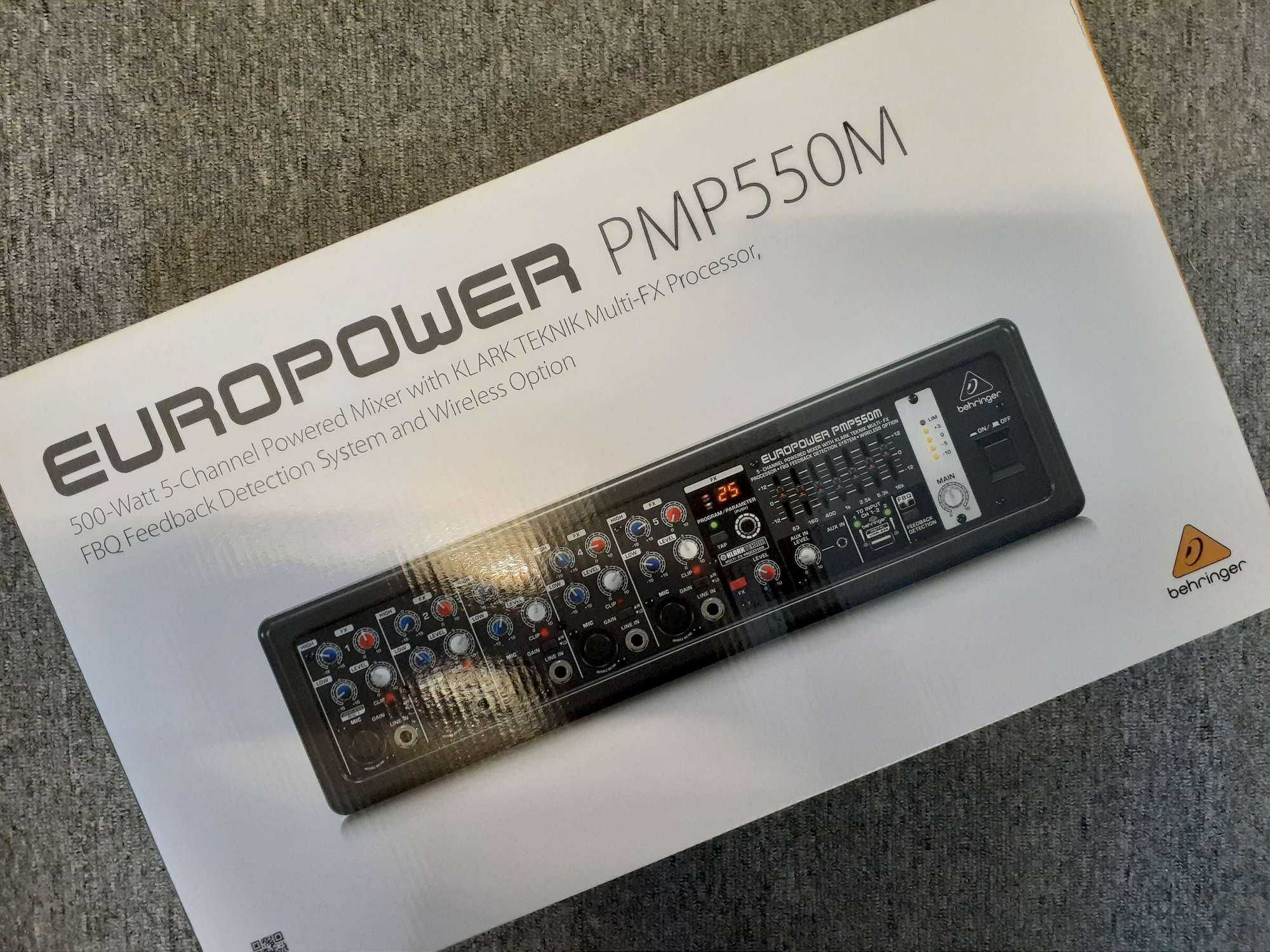 Mesa Amplificada Behringer PMP550M NOVAS por estrear com garantia