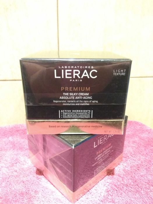 Lierac krem jedwabisty, działanie przeciwstarzeniowe