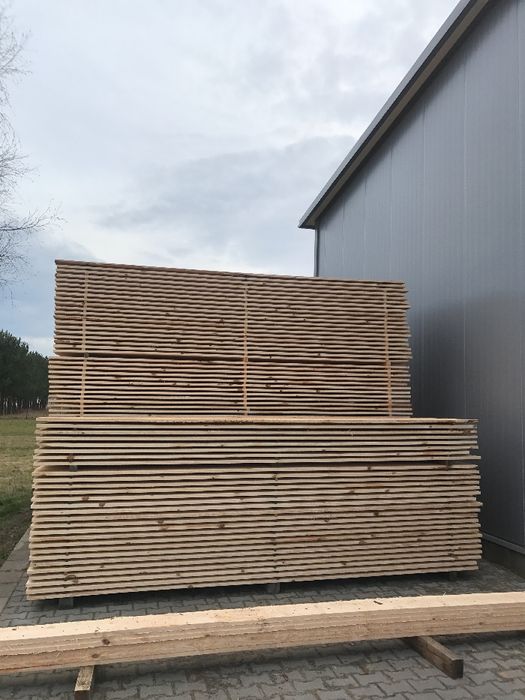 Deski szalunkowe, calówki, na pokrycie dachu