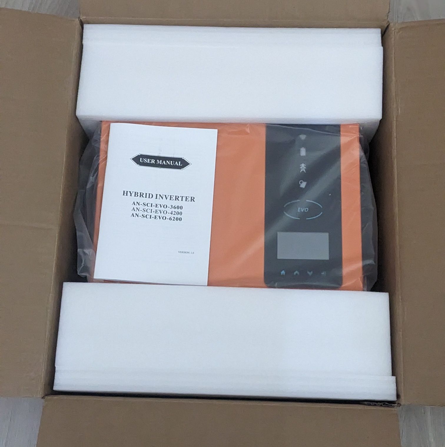 Продаємо оригінальні гібридні інвертори Anern 4.2 KW
