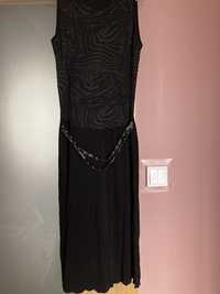 Sukienka czarna modna Morgan
