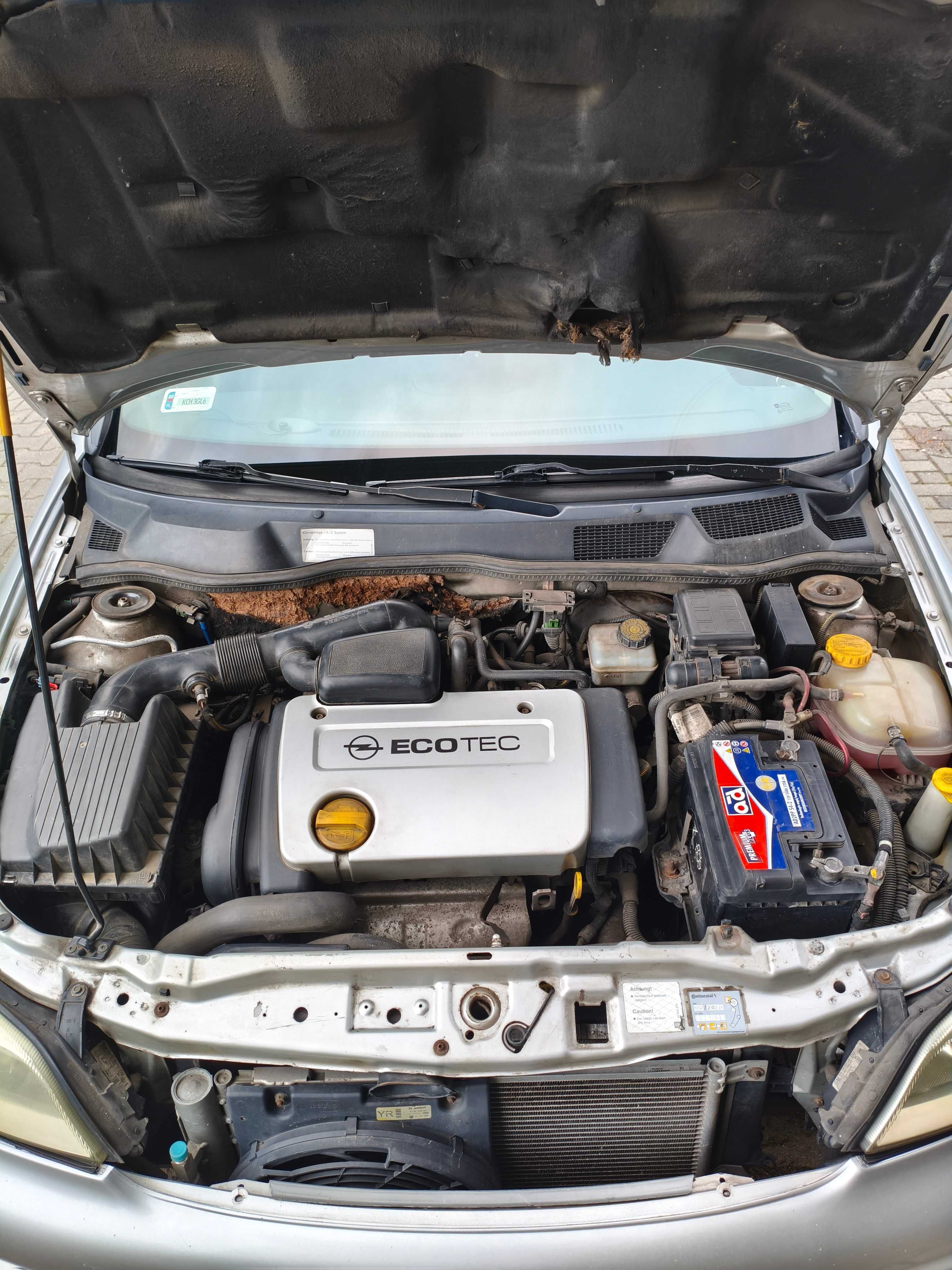 Opel Astra G 1.6 16V 101 km bez rdzy