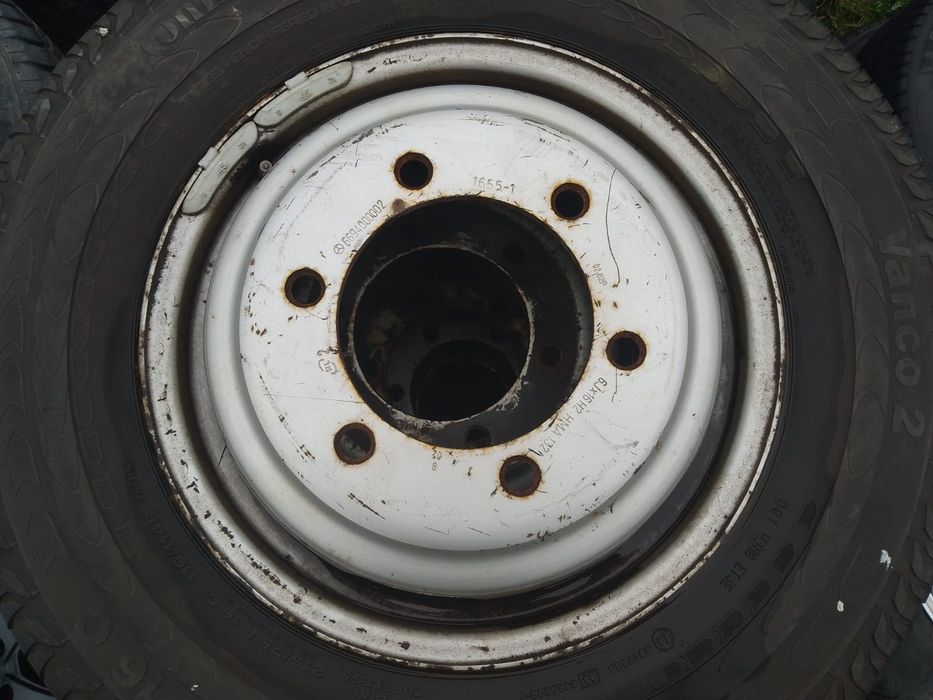 Felga stalowa 16 C 6x205 Mercedes vario Mb 600 Volkswagen Lt 40 46