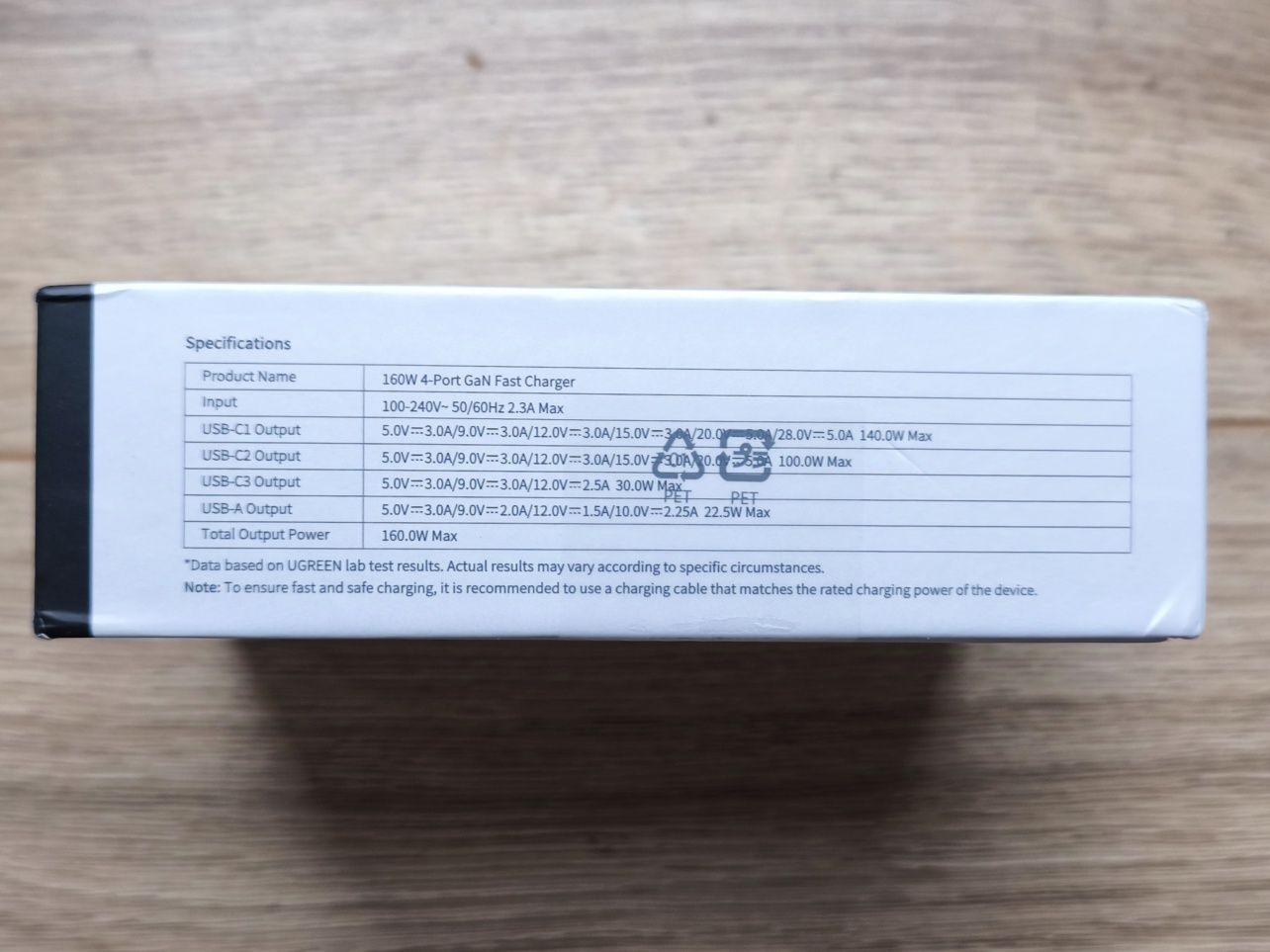 Зарядний пристрій UGREEN 160W Nexode Pro GaN Fast Charger (X763)