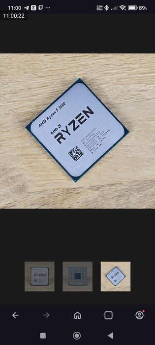 Процессор AMD Ryzen 5 3600