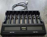 Ładowarka XTAR VC8 18650/26650 Li-ION/Ni-MH, 8 kanałów, USB-C