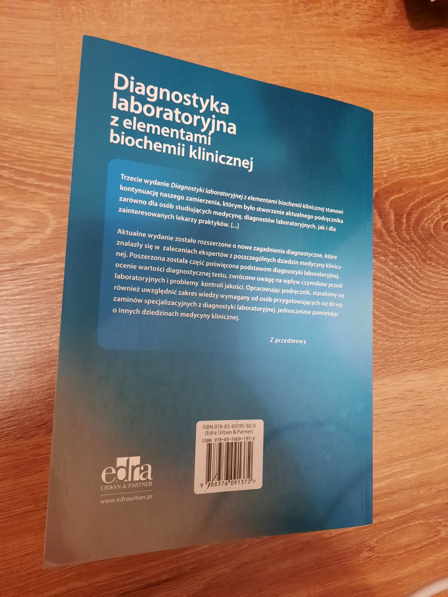 Diagnostyka laboratoryjna z elementami biochemii klinicznej