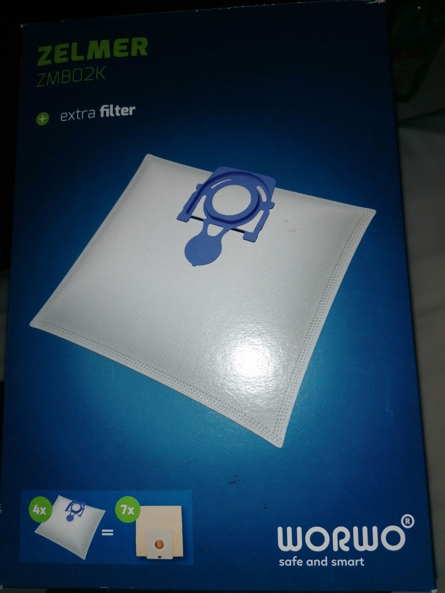 ZELMER ZMBO2K Worki z mikro włókna do odkurzaczy