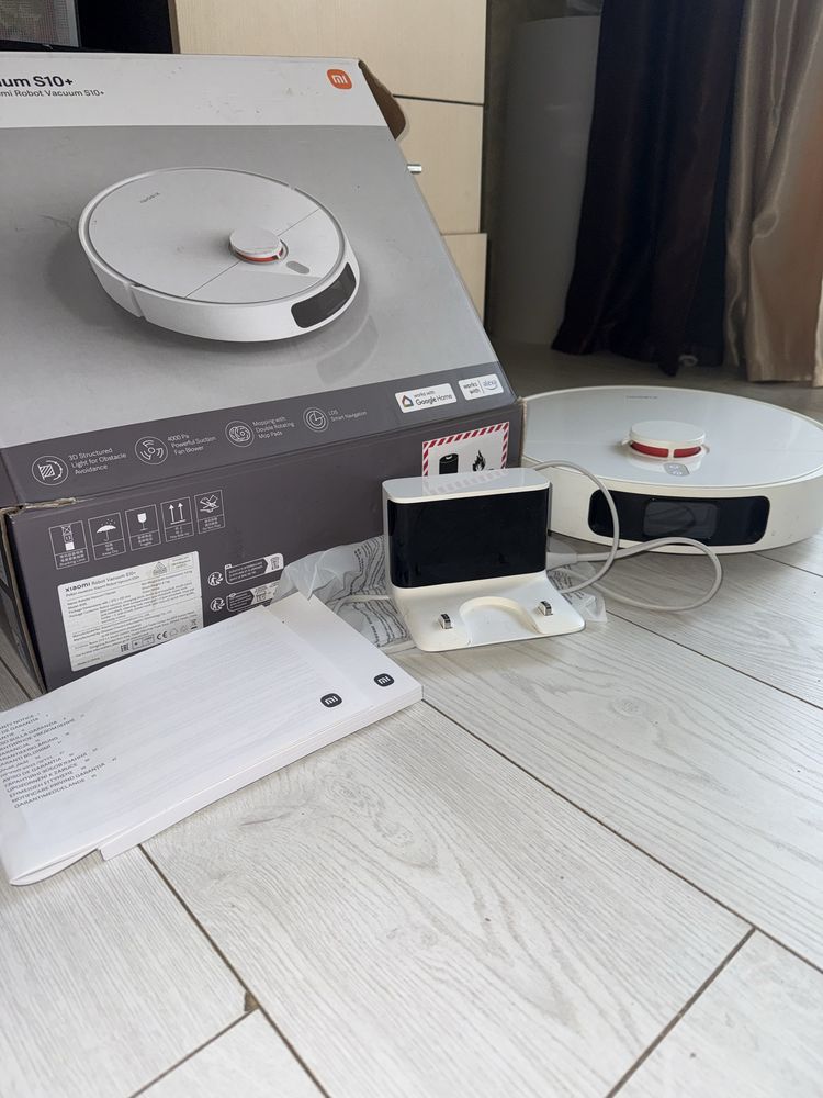 Робот пилосос xiaomi robot Vacum S10+