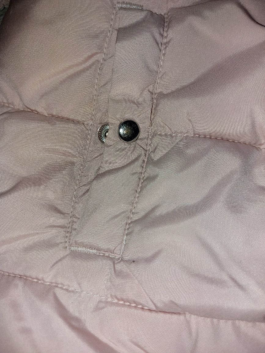 Курточка для дівчинки 2-3 роки зефірного кольору